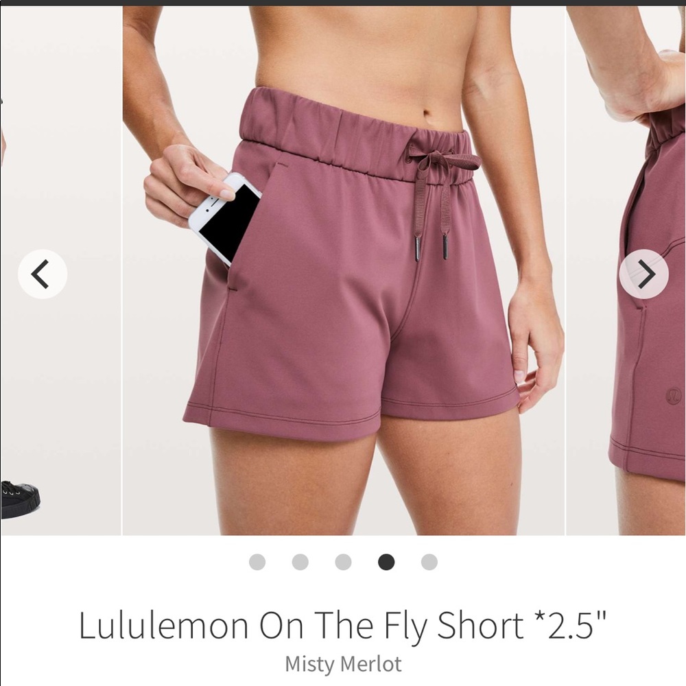 ***ISO*** Lululemon On The Fly Short size 6